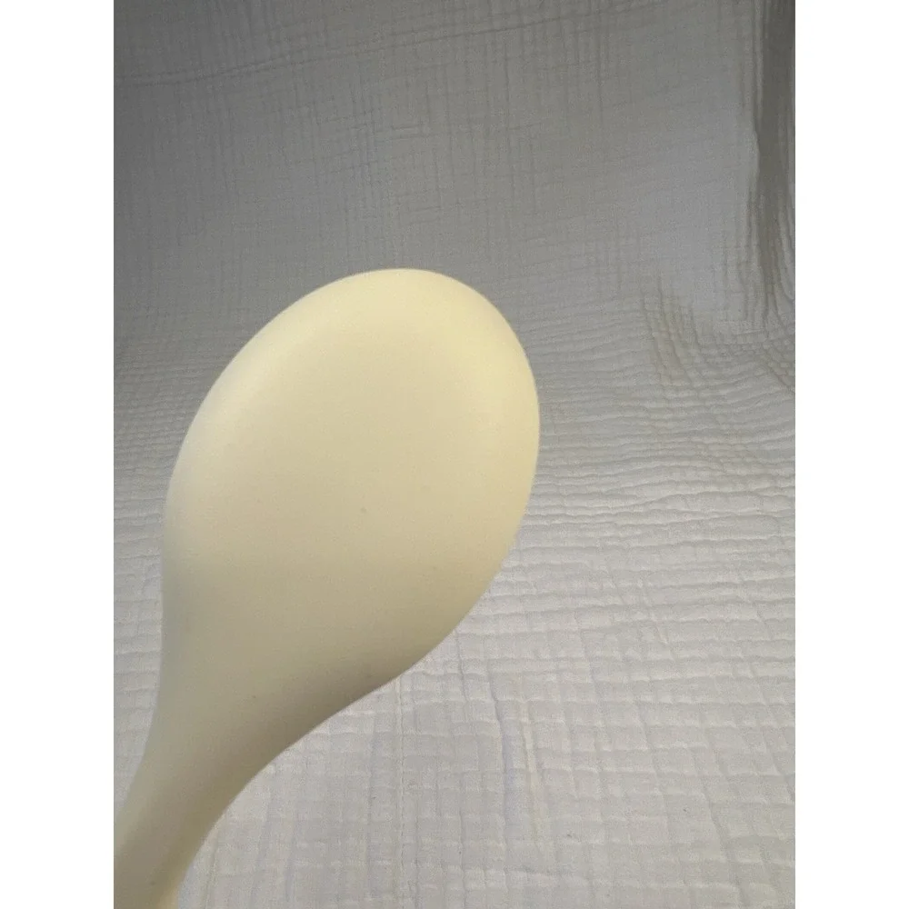 Crofton Lazy Silicone Spoon Cream Heat Resistant Cooking Utensil w/ Pot Rest‎